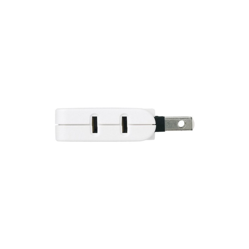 BUFFALO BSTAPD02WH Triple Power Strip with Lightning Surge Protection, White
