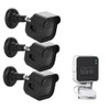 3 Packs Adhesive Camera Mount Wall Mount Holder Compatible with