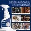 2PCS Rust Remover Spray for Metal, Highly Concentrated Rust Remover