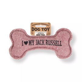 History & Heraldry Squeaky Dog Toy (I my Jack Russel)