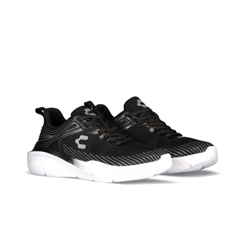 CHARLY 1059079002, Zapatillas Mujer, Negro, 24.5 Cm