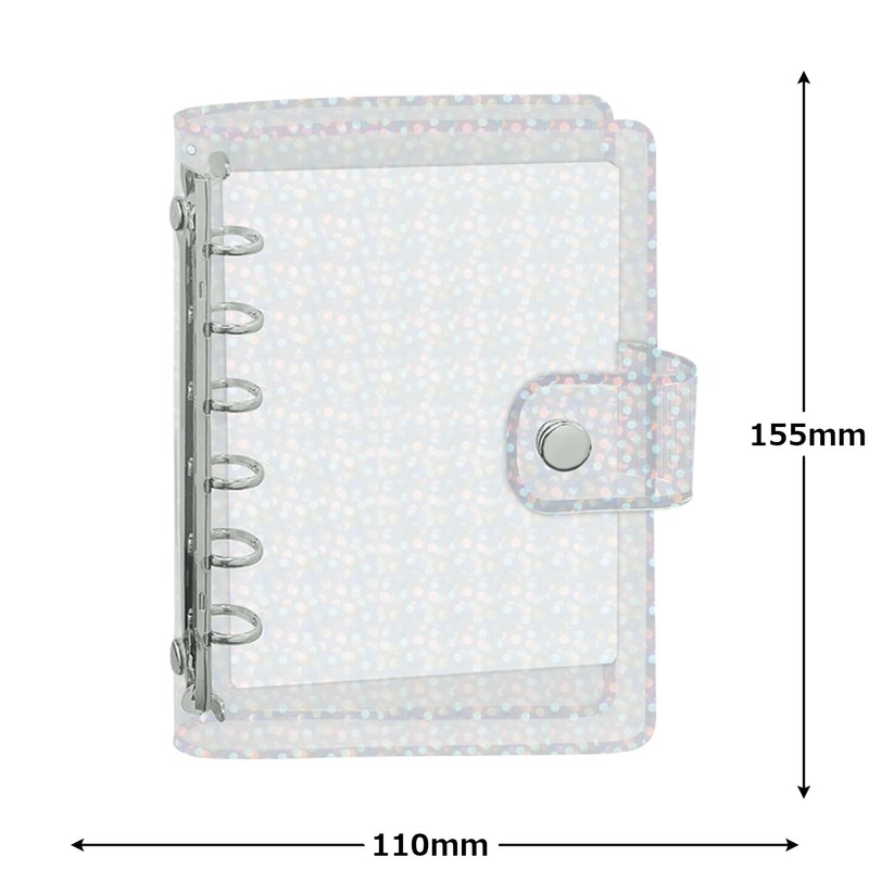 Camio Japan Seal Binder Clear Seal Binder Hologram 231160