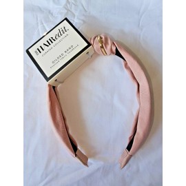 The Hair Edit Blush Pink Gilded HeadBand Gold Gilding New