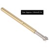 Spring Test Probes, 100Pcs P125-Q High Accuracy Round Pogo Pins