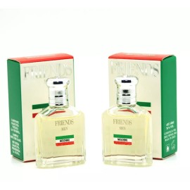 Moschino Friends by Moschino 0.15 oz, 4.5 ml Eau De Toilette Mini Splash Men (Lots of 2)