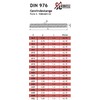Threaded Rod, M8 x 1000 mm, Pack of 2, DIN