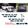 SPEED ZONE Overlay EMBLEM / NAMEPLATE Fit 2020-2021 KIA TELLURIDE