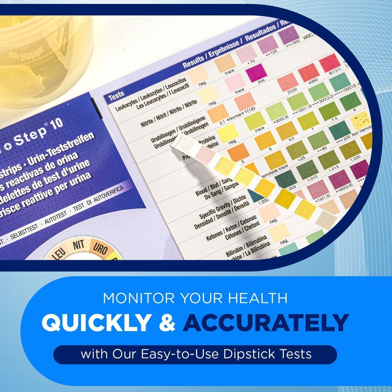One Step 15 x Urine Home Test Strips 10 Parameter