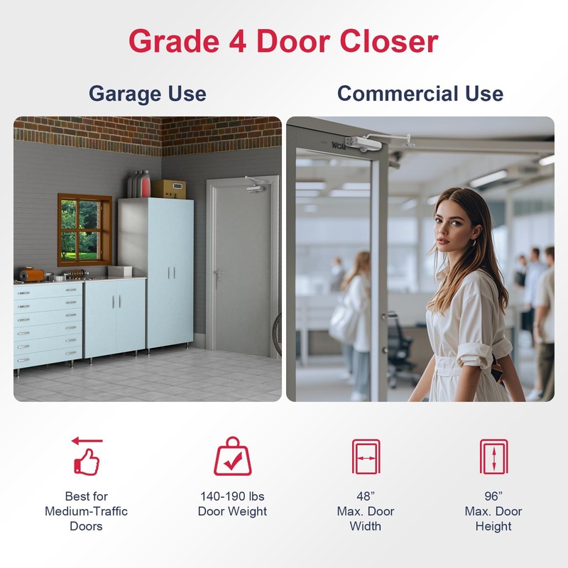 Automatic Garage Door Closer – HBL’ Adjustable Closing & Latching