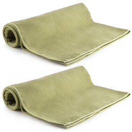 15" x 24" Suede Microfiber Gym Sport Towel, 2 Pack