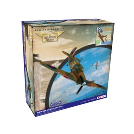 Corgi Hawker Hurricane MK.I, P/O 'Billy' Fiske, Modello pressofuso della Battaglia d'Inghilterra del 1985 per Adulti