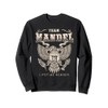 Team MANDEL Lifetime Member Last Name Sweatshirt