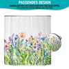 arteneur® Pop-Up Sink Plug with Colourful Flowers Motif, Drain Strainer,