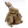 LB H&F Rabbit Mother with Child Easter Bunny Easter Decoration