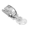 ZIGZAGSTORM 507836 Narrow Snap On Plastic Zipper Presser Foot for
