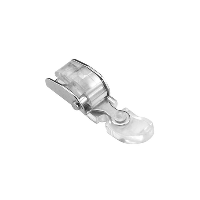 ZIGZAGSTORM 507836 Narrow Snap On Plastic Zipper Presser Foot for