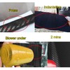 Qisan Black3D flexible car carbon fibre vinyl film