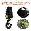 Totority Stroller Hooks for Hanging Bag Shopping Universal Stroller Bag