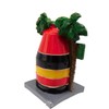 Southernmost Point Statue Mini Desk Figurine with Palm Trees and