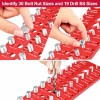 Manalete Thread Checker, 30 Nut and Bolt Thread Checker, Screw