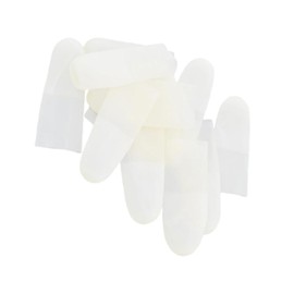 Finger Sacks, Rubber Finger Sacks, Disposable Medical Finger Sacks, About 100 Pieces, Latex Finger Sacks, Fingertip Protection, Anti-Slip, Anti-Static, Prevents Fingertip Abrasion and Tear,