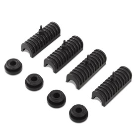 WOWTK Hard Saddlebag Rubber Grommets & Support Cushions Mounts for HD Harley Touring 2009-2013,for Road Glide/Road King/Street Glide/Electra Glide Standard Extended/Stretched Saddlebags