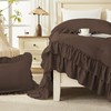 Andency Brown Queen Comforter Set (90x90Inch), 3 Pieces Lightweight Fluffy