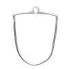 Yoursfs Chain Tie Clip, Set of 2, Men's, Gold, Silver,