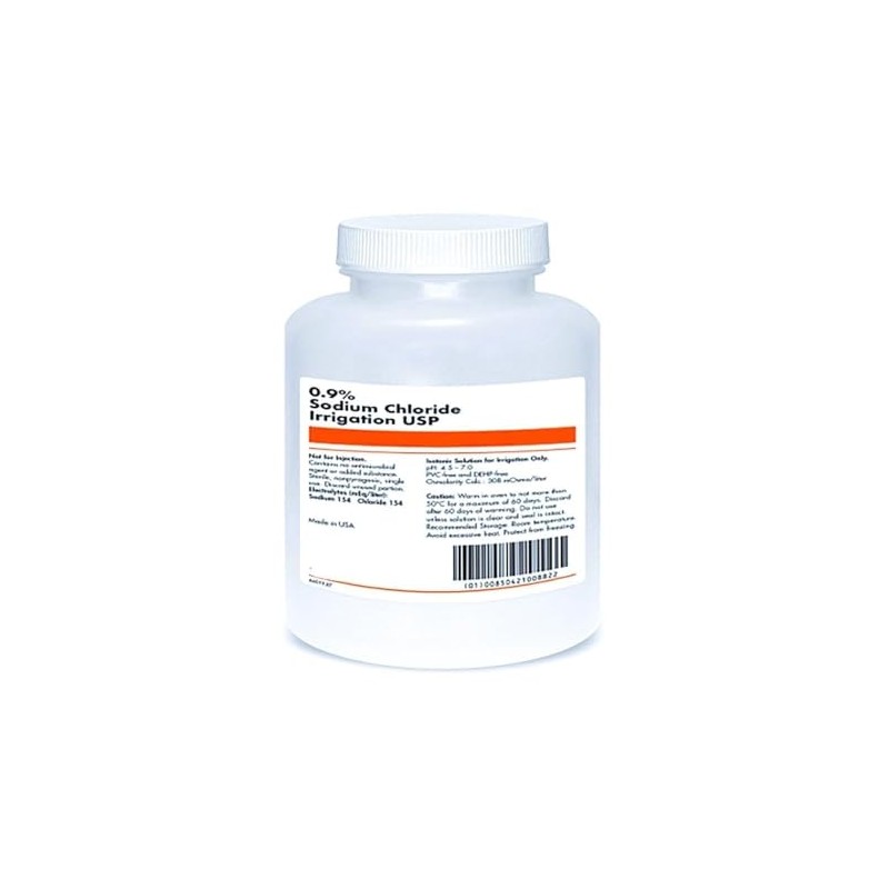 Sterile Saline (6-Pack of 100 ml)