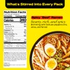 immi Spicy "Beef" Ramen, 100% Plant Based, Keto Friendly, Low