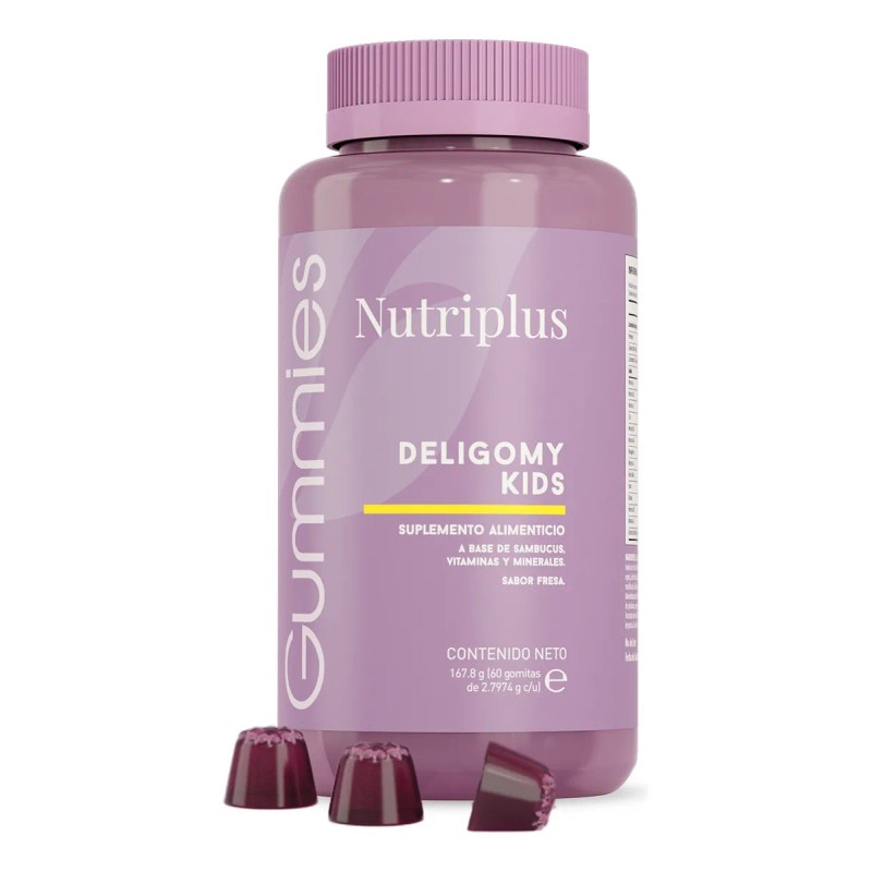 Nutriplus Multivitaminas Niños Gomitas 60 Unidades Fresa