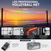 LED Volleyball Net for Outdoor Night Games – Portable Light-Up