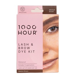 1000 Hour Eyelash & Brow Dye Kit (Medium Brown)