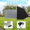 Microwave Vent Range Hood Vent Wall Vent Cap for Microwave