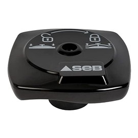 Seb Knob, Black, 12.7 x 5 x 5.08