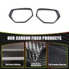 MXT-23 Real Carbon Fiber Side View Mirror Frame Cover Ring