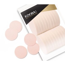 OWLFAVO 20pcs Makeup Powder Round Sponges Latex Free Disposable Beauty Blender Foam Cosmetic Applicator Facial Puffs for Flawless Foundation, Sensitive and All Skin Types