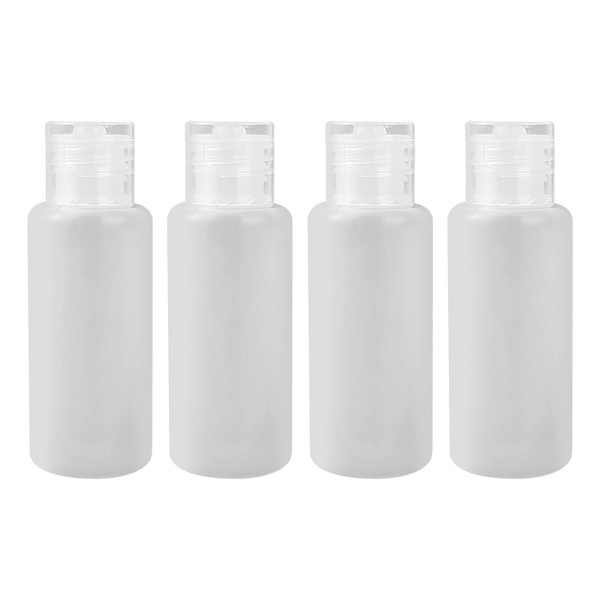 JUNSDUKE 4 Pack Travel Bottles, Travel Size Toiletries, Travel Liquid
