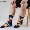 TODO Colours Socks Funny with Motif for Men and Women