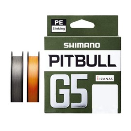 Shimano LD-M51U Pit Bull G5 Line, 164.0 yd (150 m), High-visibility Orange, No. 2