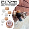 RK-17VB Vacuum Breaker Float Kit for woodford model 17 Wall
