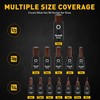 16-Piece Metric Hex Bit Socket Set - Premium S2 Steel