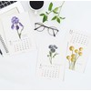 2026 Desk Calendar - Botanical Watercolor Monthly Calendar, Made in