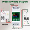 DEWIN Tuya Smart Electricity Meter, DIN Rail, WiFi, AC Meter,