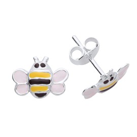 9mm Horseshoe Stud Earrings/Pair of Ear Studs for Women Teenager Children Childs Girls Kids - 925 Sterling Silver