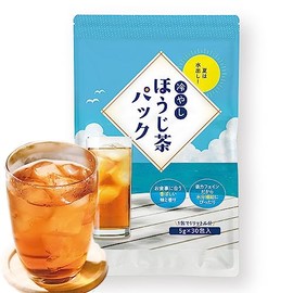 Arahataen Chilled Hojicha Tea Pack, 0.2 oz (5 g) x 30 Packs, Shizuoka Tea Japanese Tea, Hojicha Tea Pack, Tea Bag, Made in Shizuoka Prefecture