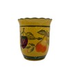 ACK Tuscany Mixed Fruit Hand Painted Ceramic, Utensil Holder, 88439