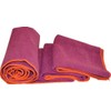 Khataland Equanimity Yoga Towel with Travel Case, Extra Long Mat