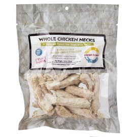 Fresh Is Best - Freeze Dried Healthy Raw Meat Treats for Dogs & Cats - Chicken Necks
