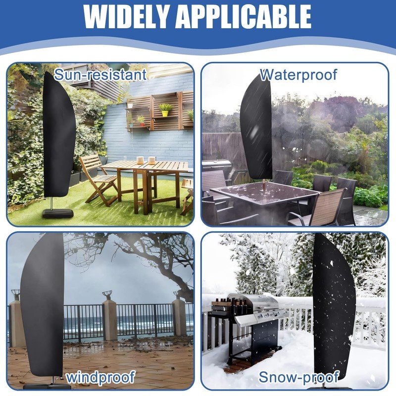 Parasol Protective Cover, Cantilever Parasol Protective Cover, 2 to 4